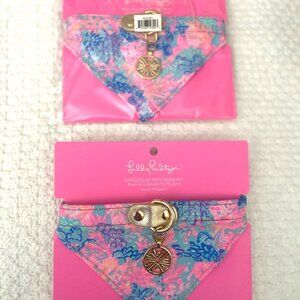 Dog Collars with Bandanas by Lilly Pulitzer SOLD